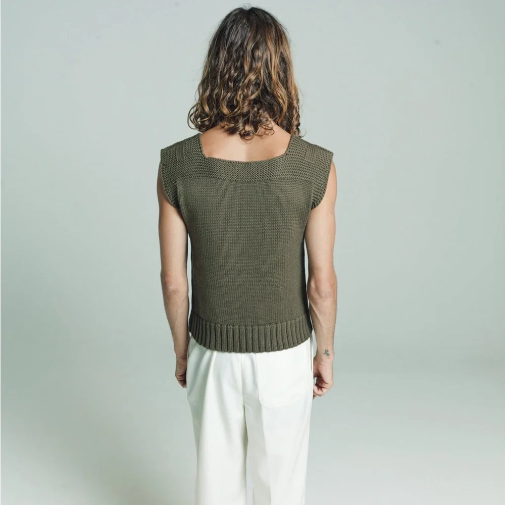 Second Layer Life Saver Vest in Olive - Picture 4 of 9